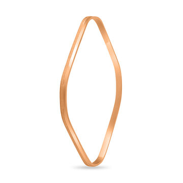 18 KT Yellow Gold Edgy Bangle
