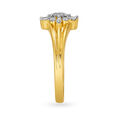 Classic Floral Pattern Diamond Finger Ring,,hi-res image number null