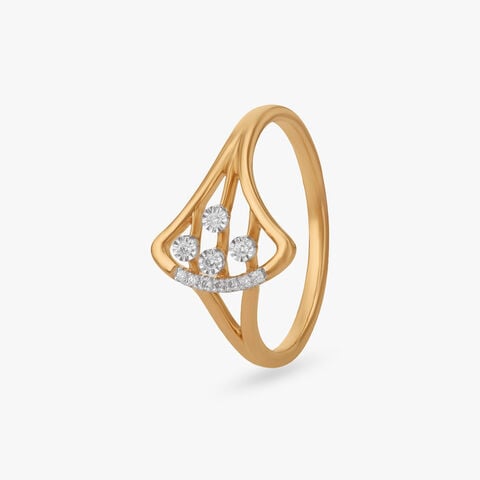 Luna Curve Diamond Ring