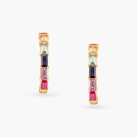 Rainbow Symphony Stud Earrings