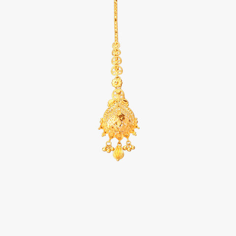 Infinite Elegance Gold Maang Tikka