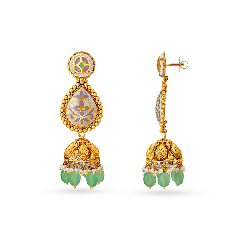 Tanishq gold 2025 jhumkas with price