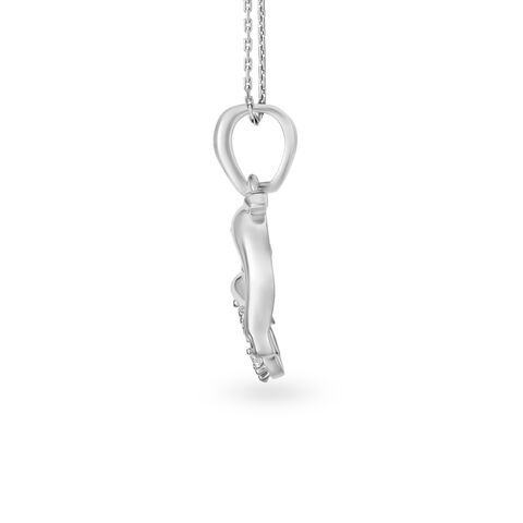 Dolphin Duo Silver Pendant