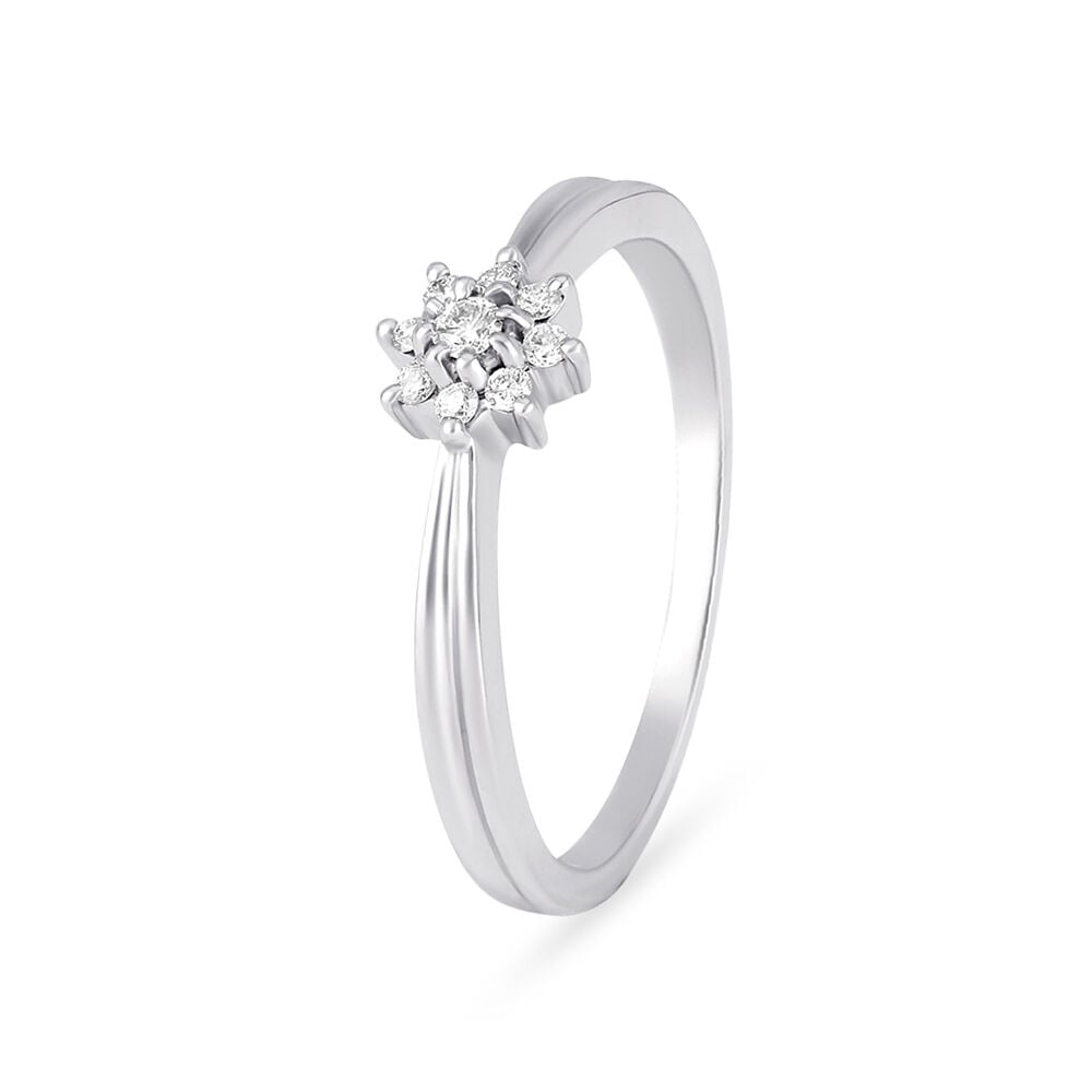 Buy Mount Diamond Platinum Finger Ring For Men at Best Price | Tanishq UAE