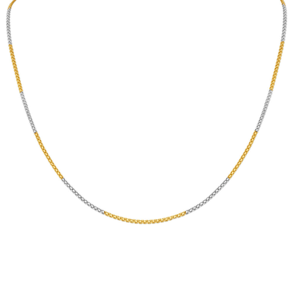 White gold deals chain tanishq