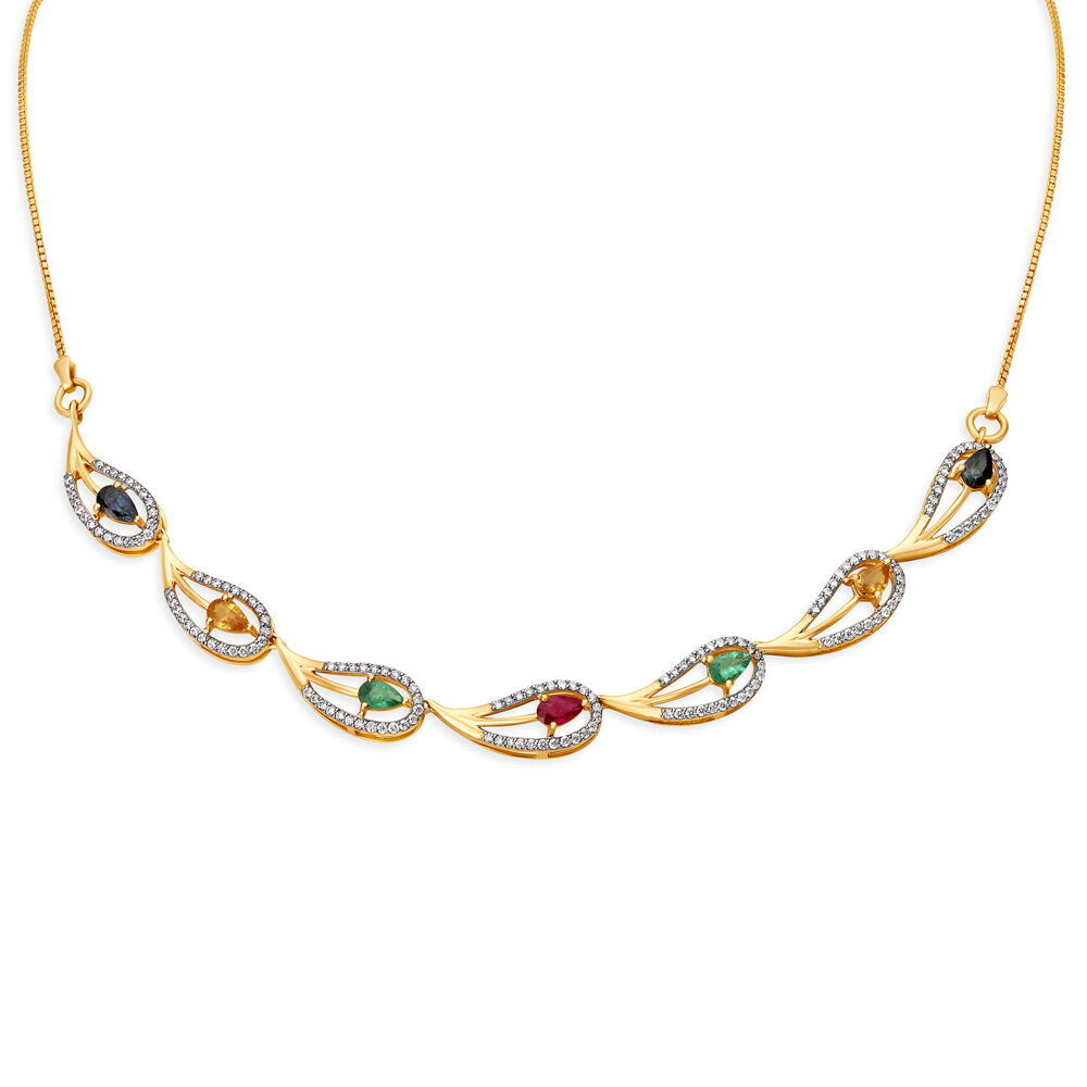 Tanishq stone outlet jewellery