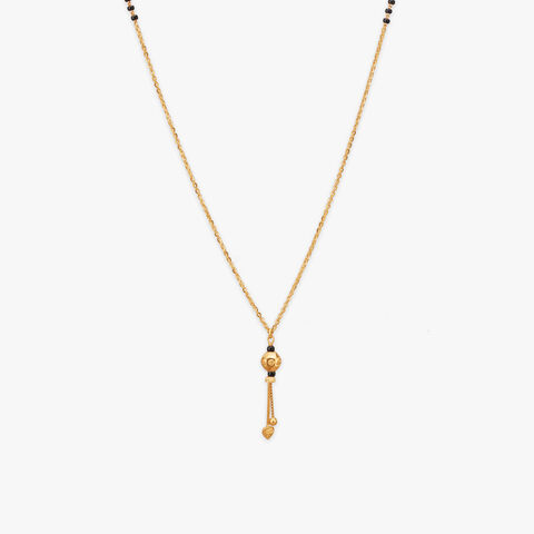 Orbit Tassel Gold Mangalsutra