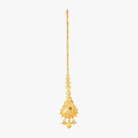 Infinite Elegance Gold Maang Tikka