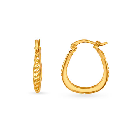 Brilliant Minimalistic Hoop Earrings