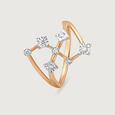 Constellation Dreams 14KT Diamond Finger Ring,,hi-res image number null