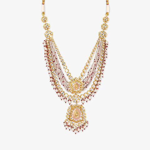 Timeless Tiers Gold Necklace Set