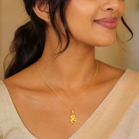 Pious Ganesha Pendant