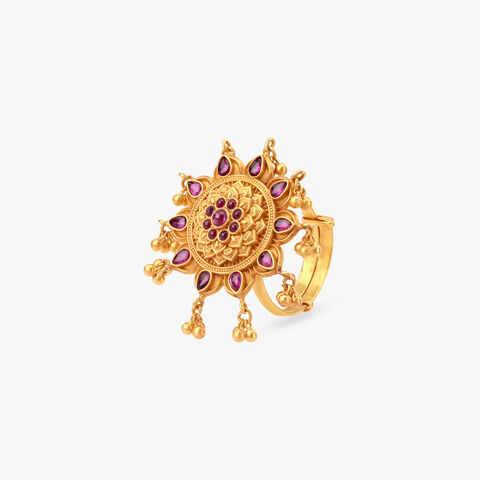 Petal Glory Gold Ring