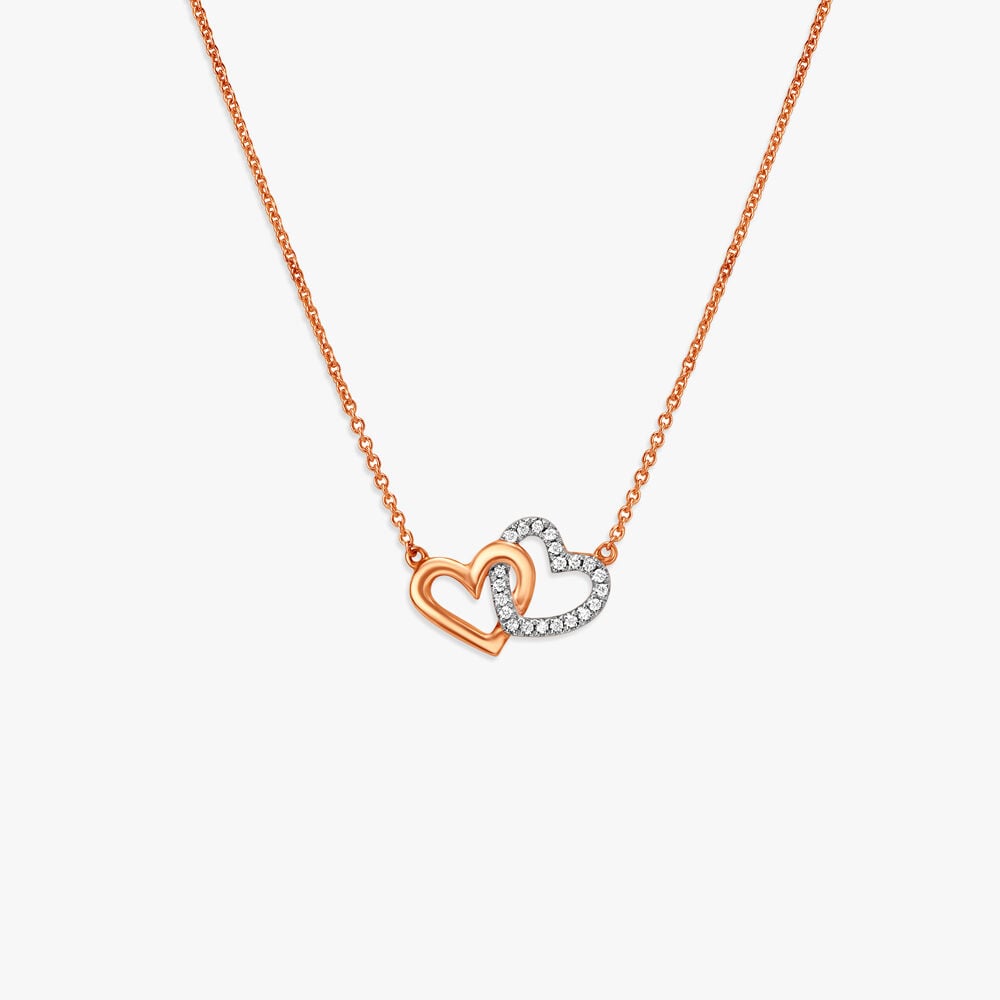 Diamond Pave Heart Pendant in 18K White Gold .50ct – Michaels Jewelers