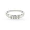 Stylish Platinum and Diamond Ring,,hi-res image number null