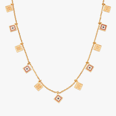 Golden Charms Necklace