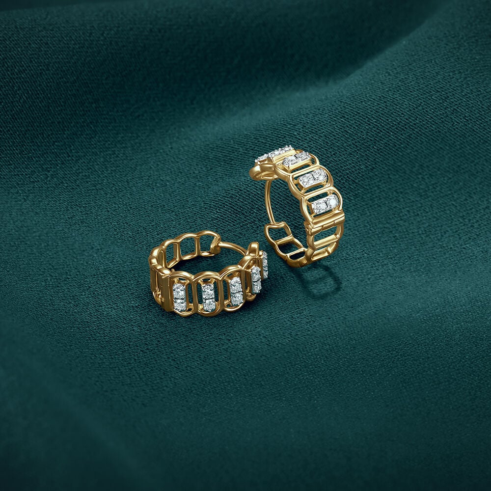 Tanishq big earrings online