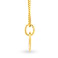 Simplistic 18 Karat Yellow Gold And Diamond Ring Pendant,,hi-res image number null