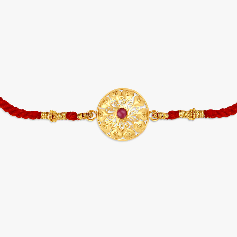 Gold rakhi hotsell tanishq