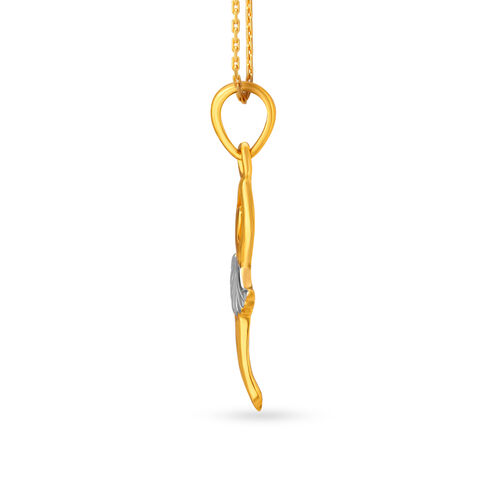 Artistic Ballerina Pendant For Kids