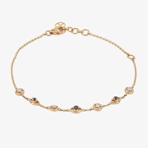 Midnight Glint Diamond Bracelet