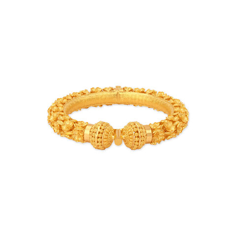 Buti Grandeur Solid Bala Gold Bangles