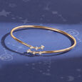 The Ethereal Elegance 14Kt Diamond Bangle,,hi-res image number null