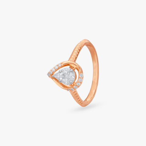Sweet Glimmer Diamond Finger Ring