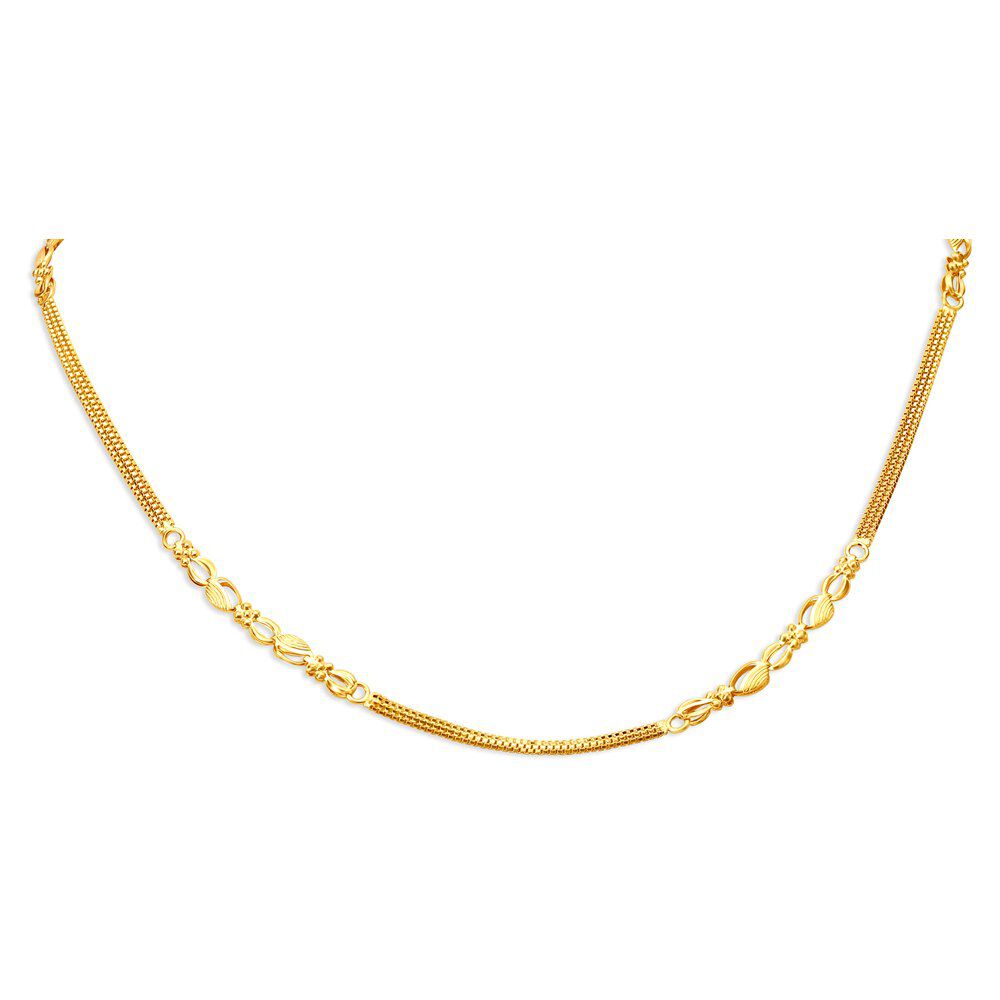 Tanishq gold chain cheap for womens