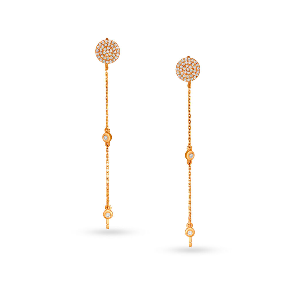 Sui dora shop gold earrings
