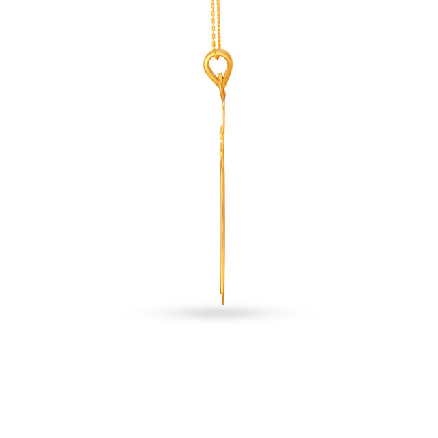 Creative Geometric Gold Pendant For Men,,hi-res image number null