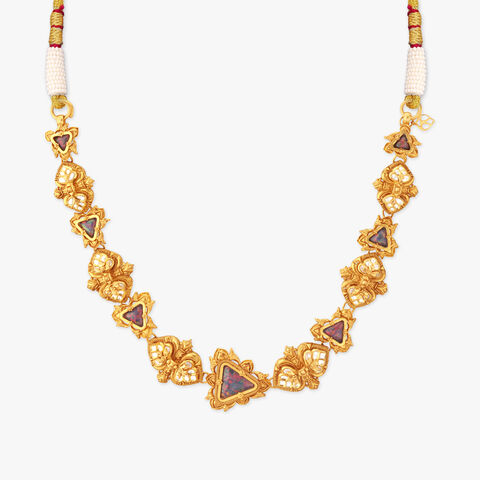 Constellation Blaze Gold Necklace Set