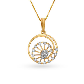 Sublime Gold and Diamond Pendant