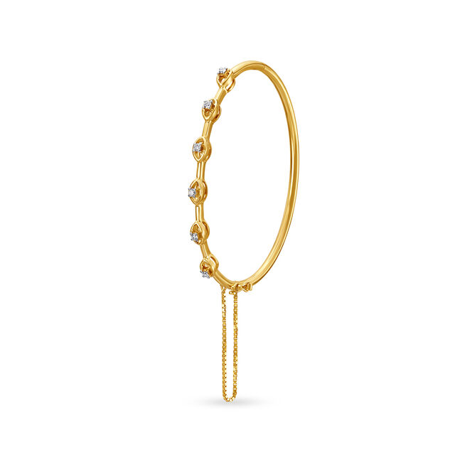Timeless Sleek Diamond Bangle,,hi-res image number null