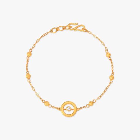 Orbit Gleam Gold Bracelet