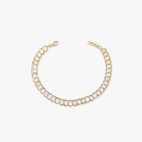 Loop Gleam Diamond Bracelet