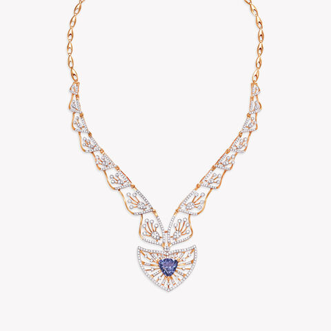 Symphony Diamond Necklace Set