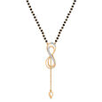 14 Karat Stunning Diamond Mangalsutra,,hi-res image number null