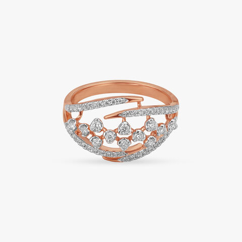 Bloom Trail Diamond Ring