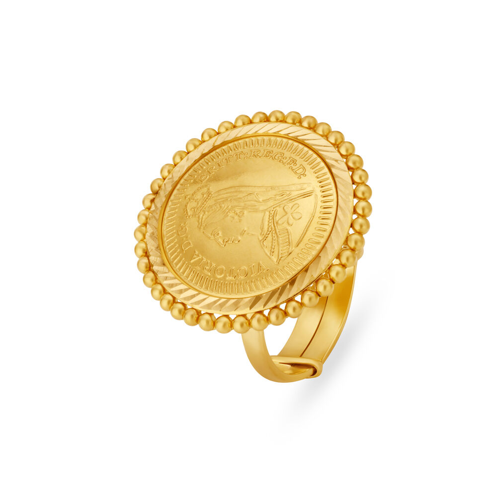 Buy Yellow Gold Rings for Women by Reliance Jewels Online | Ajio.com