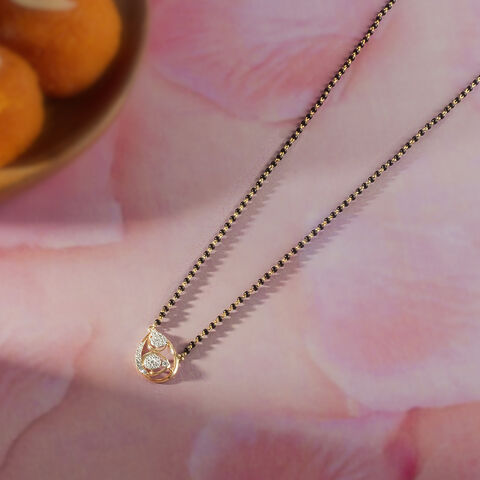 Bonded Forever Gold & Diamond Mangalsutra