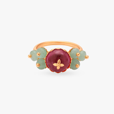Orchard Cluster Gold Ring