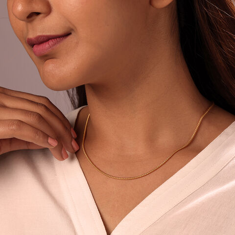 Spiral Rope 22KT Gold Chain