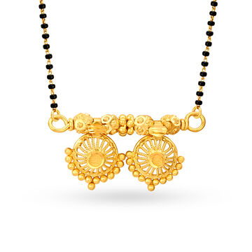Traditional Petite Gold Mangalsutra Pendant
