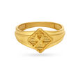Crossing Swords Gold Finger Ring For Men,,hi-res image number null