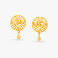 Swirling Wheel Drop Earrings,,hi-res image number null