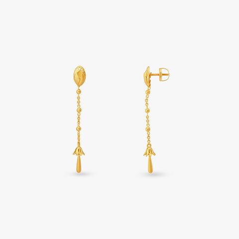 Modular Grace Gold Drop Earrings