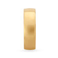 Lustrous Geometric Gold Ring for Men,,hi-res image number null