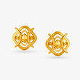 Abstract Unique Stud Earrings,,hi-res image number null