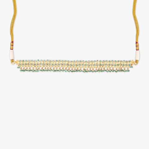 Celestial Fringe Gold Necklace Set
